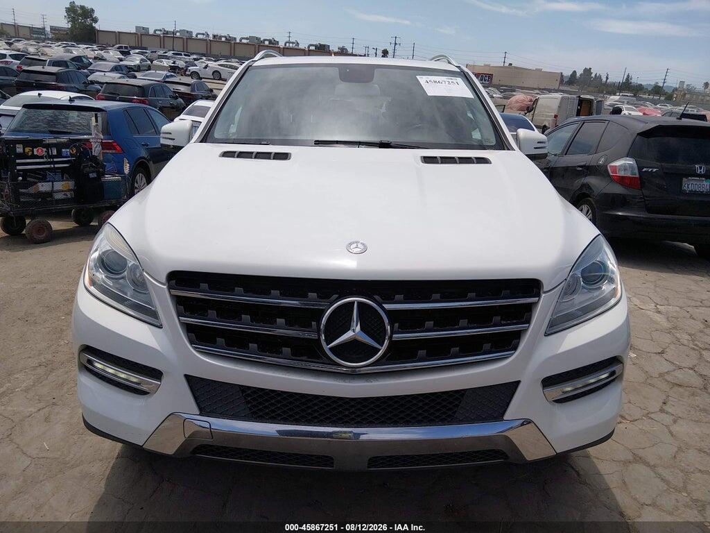 4JGDA5HB0CA017604 2012 MERCEDES-BENZ ML 350 photo no. 12
