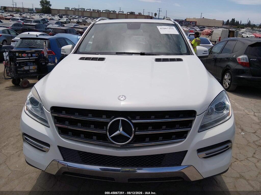 4JGDA5HB0CA017604 2012 MERCEDES-BENZ ML 350 photo no. 6