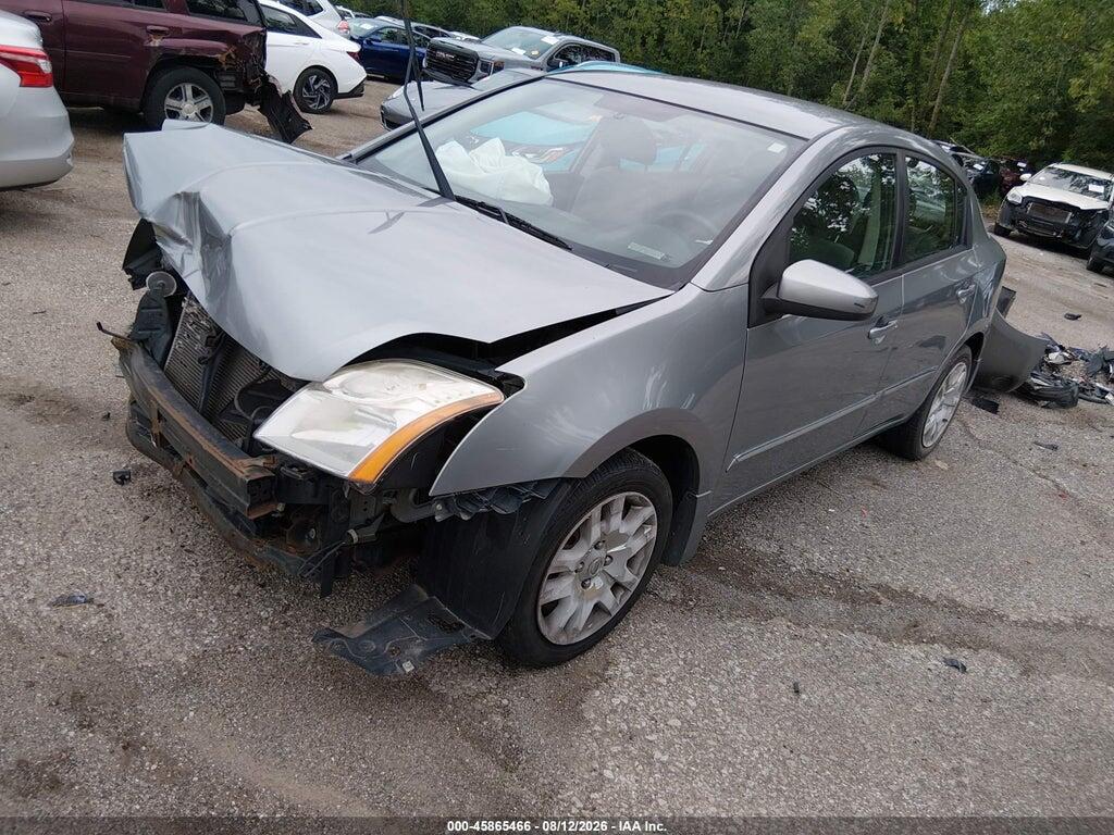 3N1AB6APXCL614156 2012 NISSAN SENTRA photo no. 2