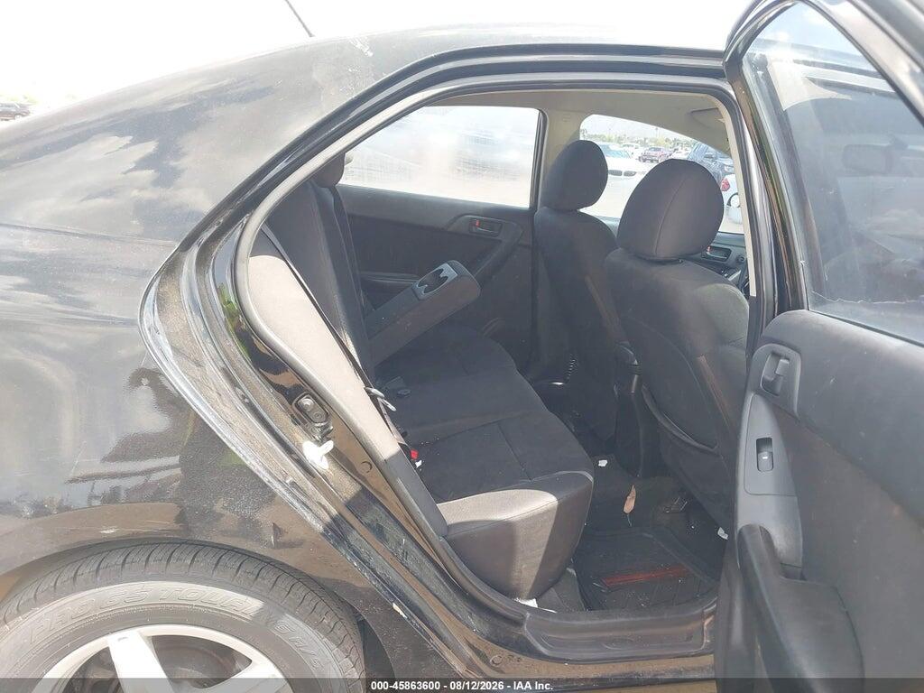 KNAFU4A27C5590854 2012 KIA FORTE photo no. 8