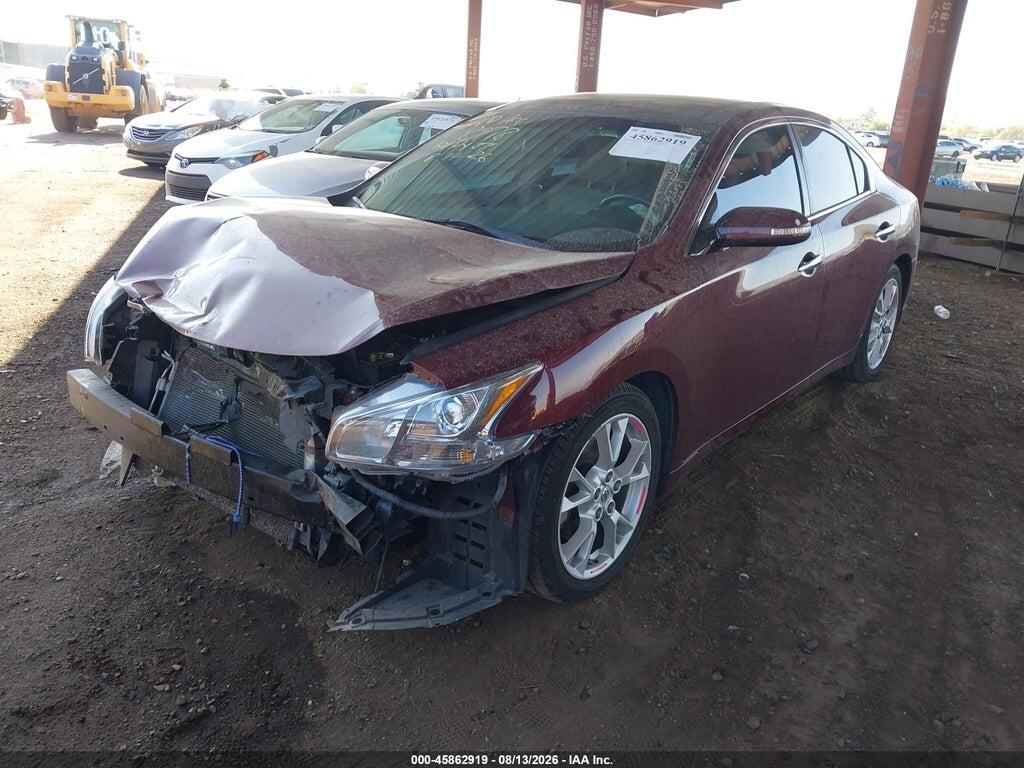 1N4AA5AP4CC864133 2012 NISSAN MAXIMA photo no. 2