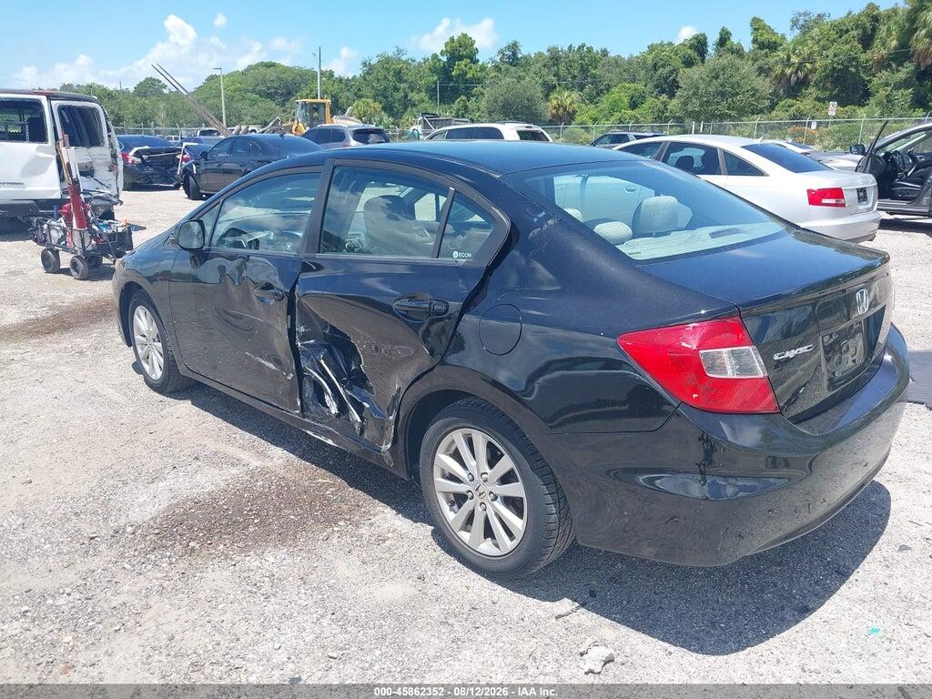 19XFB2F84CE002620 2012 HONDA CIVIC photo no. 3