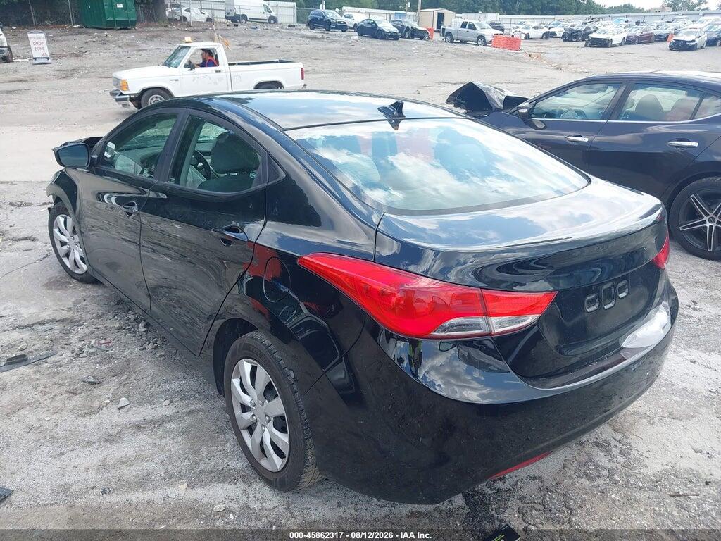 5NPDH4AE4CH146999 2012 HYUNDAI ELANTRA photo no. 3