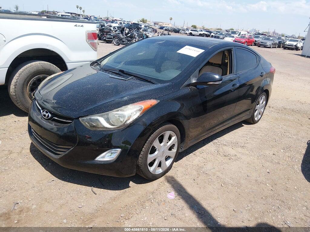 KMHDH4AE0CU212112 2012 HYUNDAI ELANTRA photo no. 2