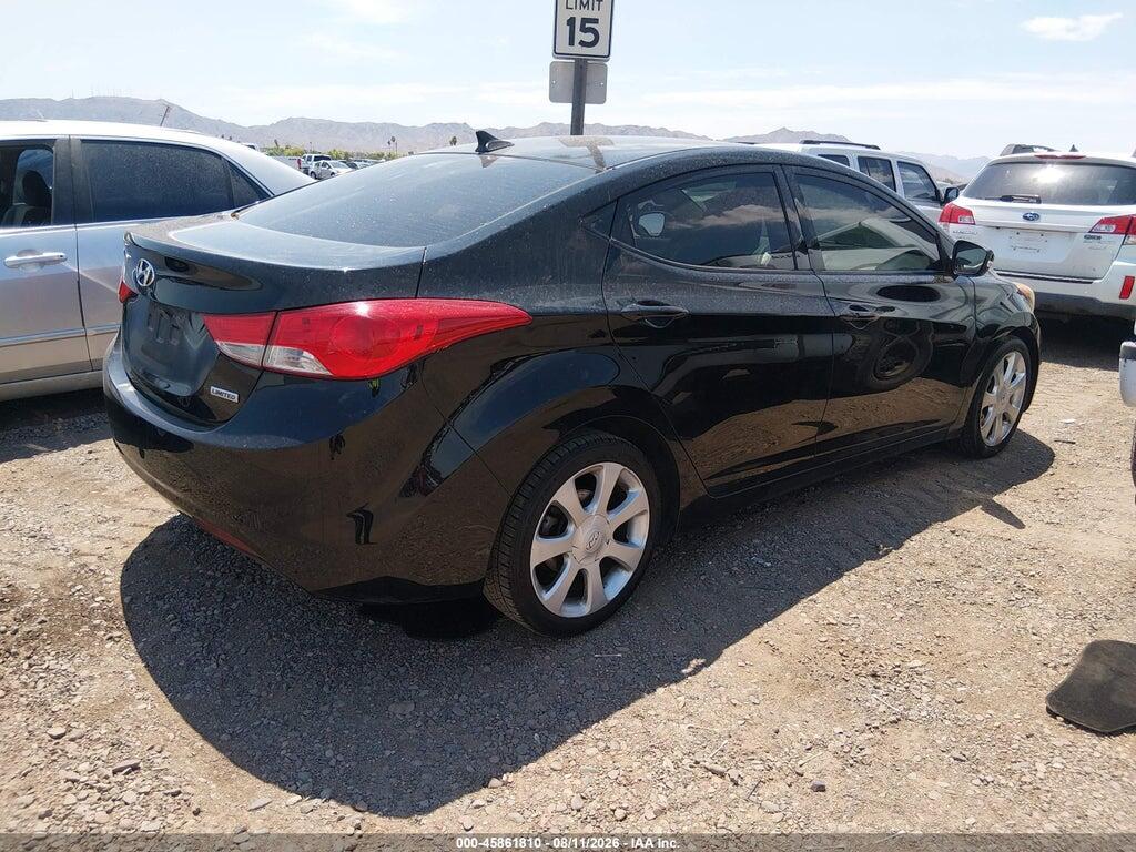 KMHDH4AE0CU212112 2012 HYUNDAI ELANTRA photo no. 4