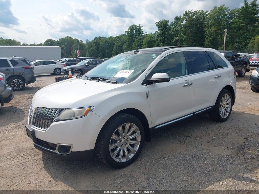 2LMDJ8JK3CBL12880 2012 LINCOLN MKX photo no. 2