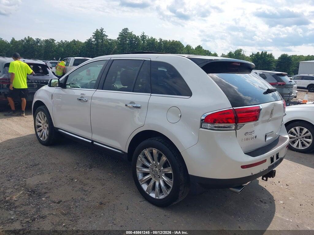 2LMDJ8JK3CBL12880 2012 LINCOLN MKX photo no. 3