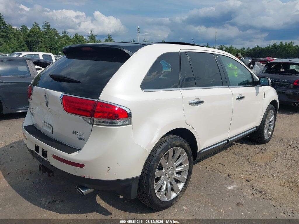 2LMDJ8JK3CBL12880 2012 LINCOLN MKX photo no. 4