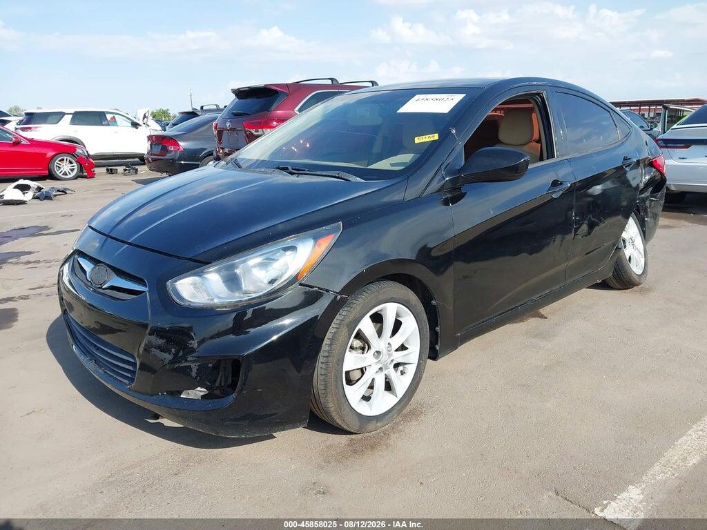 KMHCU4AE1CU043015 2012 HYUNDAI ACCENT photo no. 2