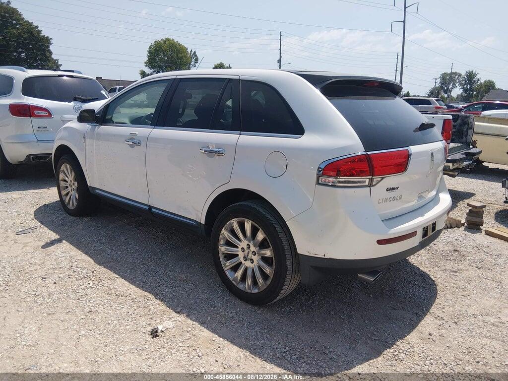 2LMDJ6JK5CBL18202 2012 LINCOLN MKX photo no. 3