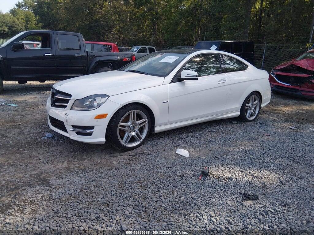 WDDGJ8JB1CF894883 2012 MERCEDES-BENZ C 350 photo no. 2