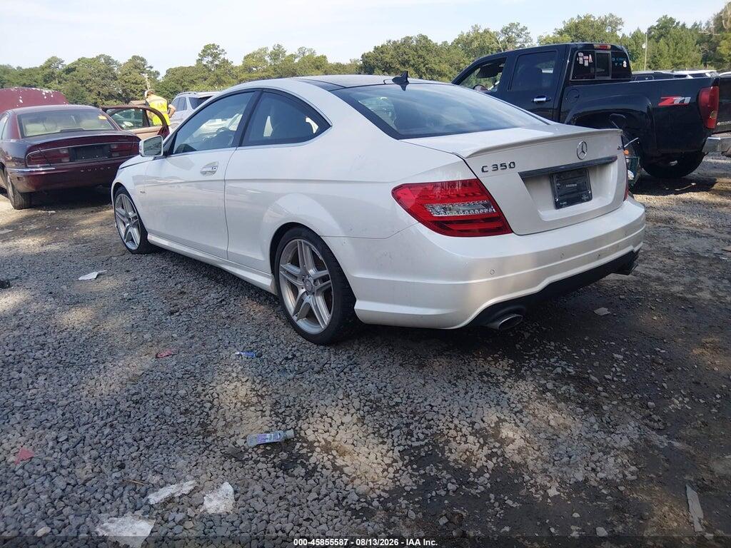 WDDGJ8JB1CF894883 2012 MERCEDES-BENZ C 350 photo no. 3
