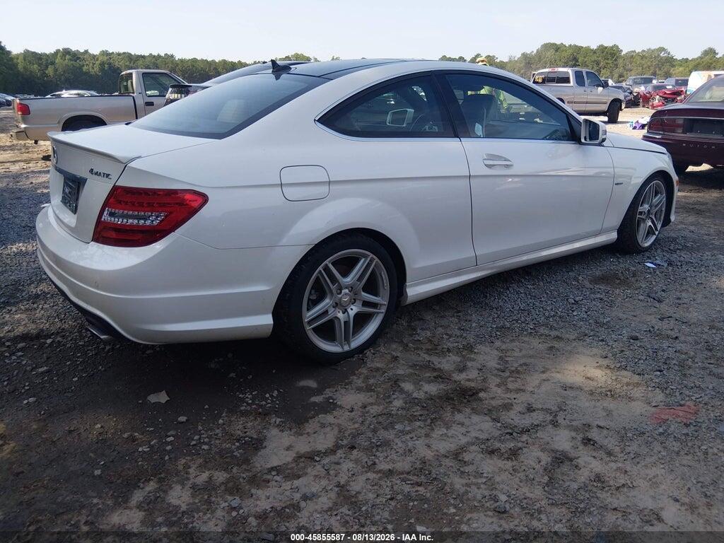 WDDGJ8JB1CF894883 2012 MERCEDES-BENZ C 350 photo no. 4