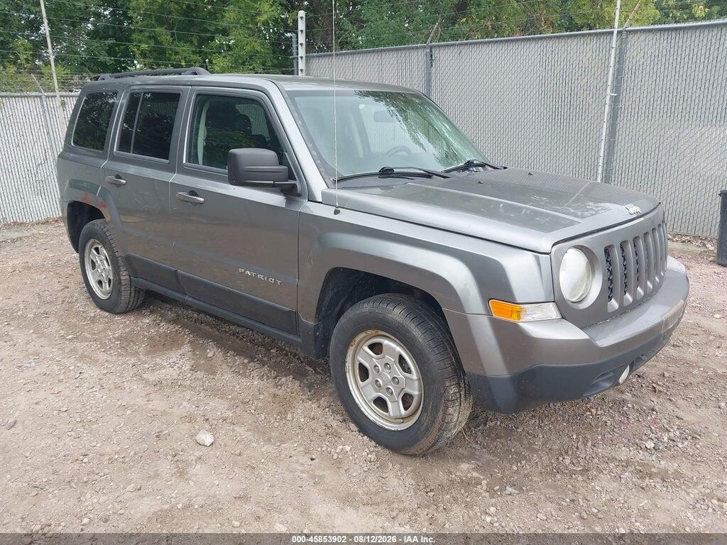 1C4NJRBB6CD672468 2012 JEEP PATRIOT photo no. 1