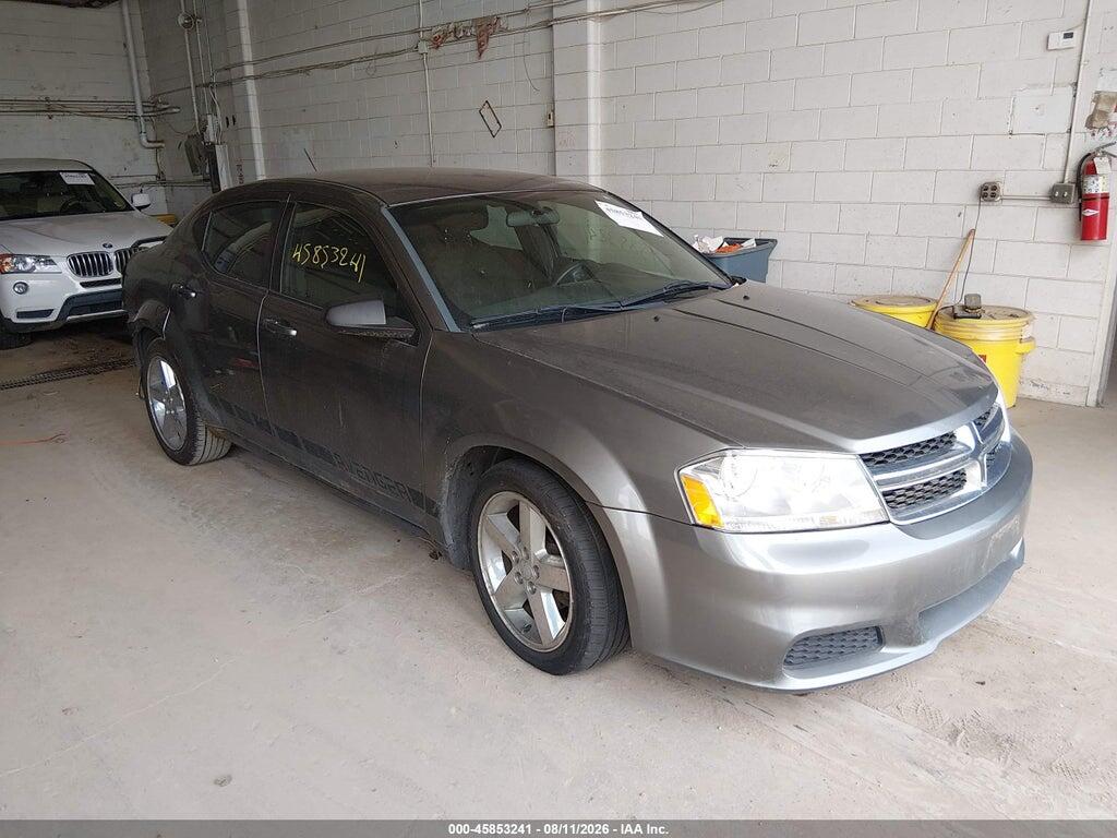 1C3CDZAB9CN247373 2012 DODGE AVENGER photo no. 1