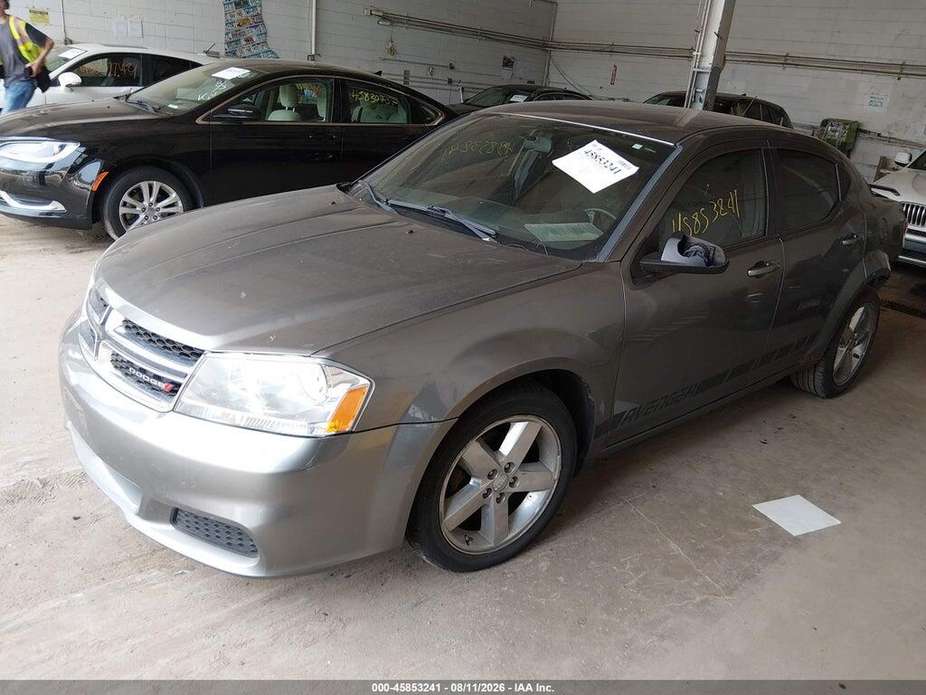1C3CDZAB9CN247373 2012 DODGE AVENGER photo no. 2