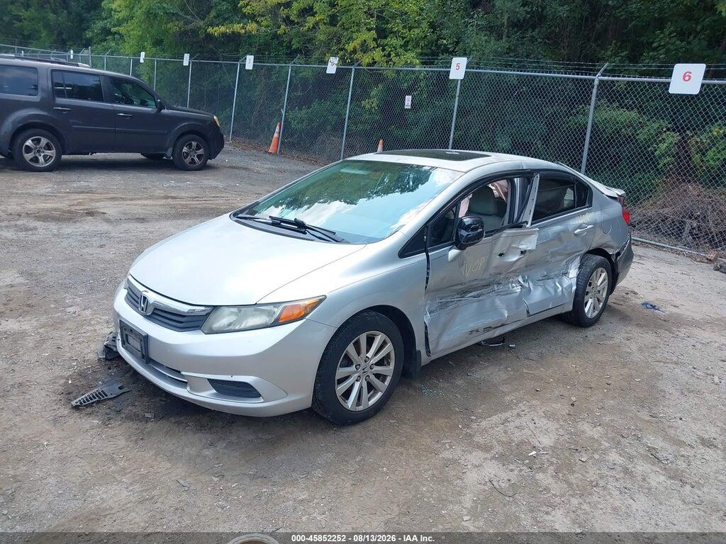 2HGFB2F82CH319186 2012 HONDA CIVIC photo no. 2