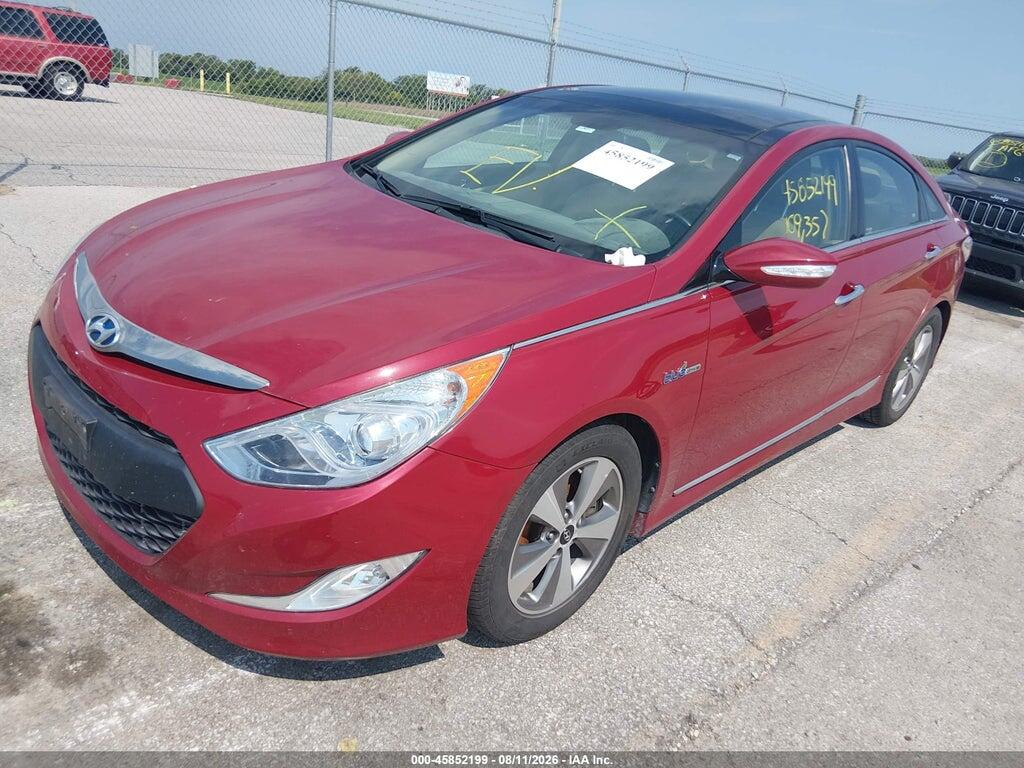 KMHEC4A45CA022642 2012 HYUNDAI SONATA HYBRID photo no. 2