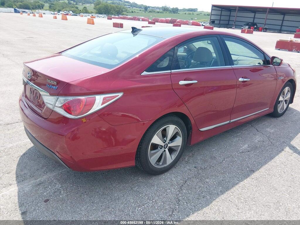 KMHEC4A45CA022642 2012 HYUNDAI SONATA HYBRID photo no. 4