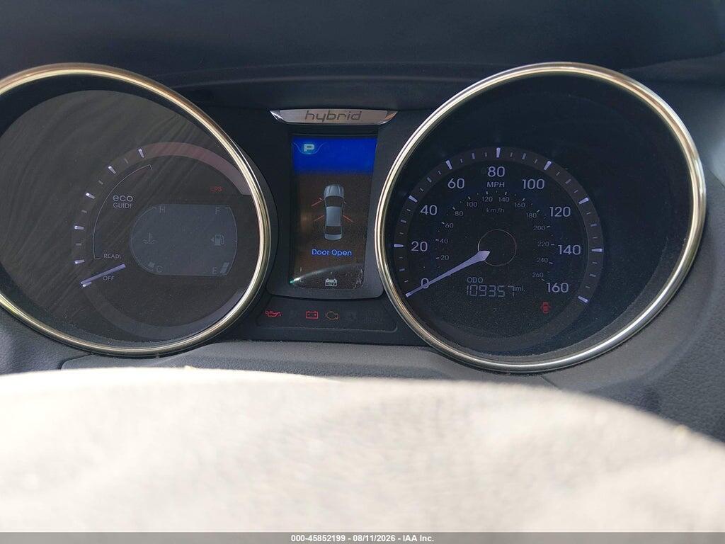 KMHEC4A45CA022642 2012 HYUNDAI SONATA HYBRID photo no. 7