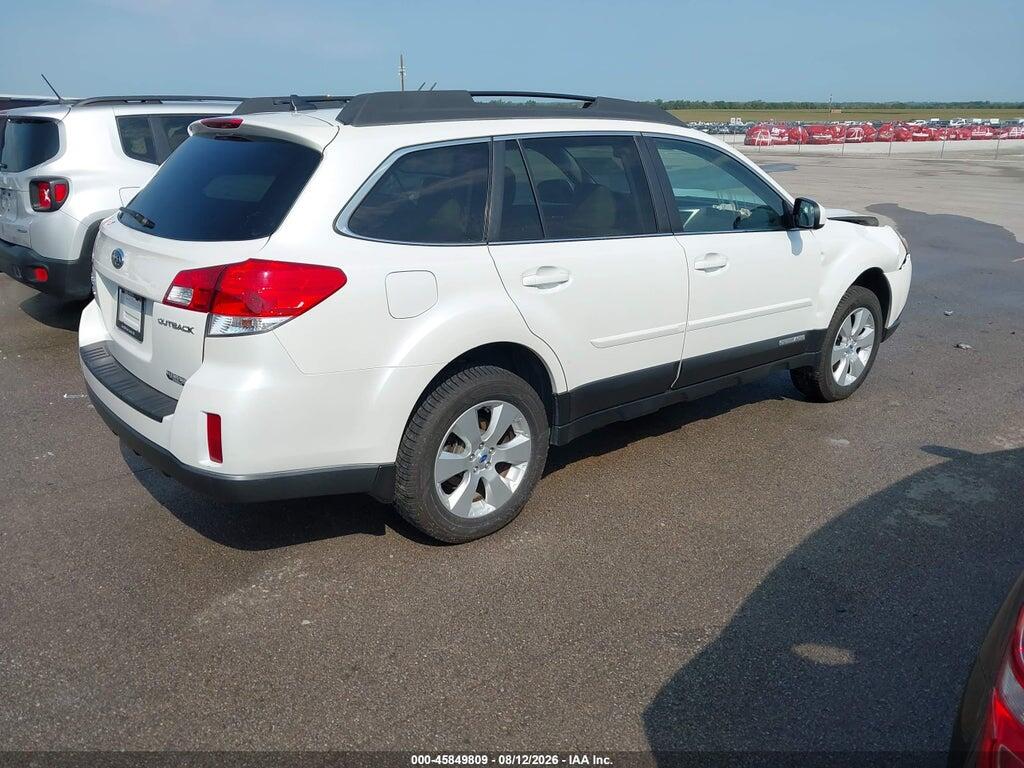 4S4BRCLCXC3249717 2012 SUBARU OUTBACK photo no. 4