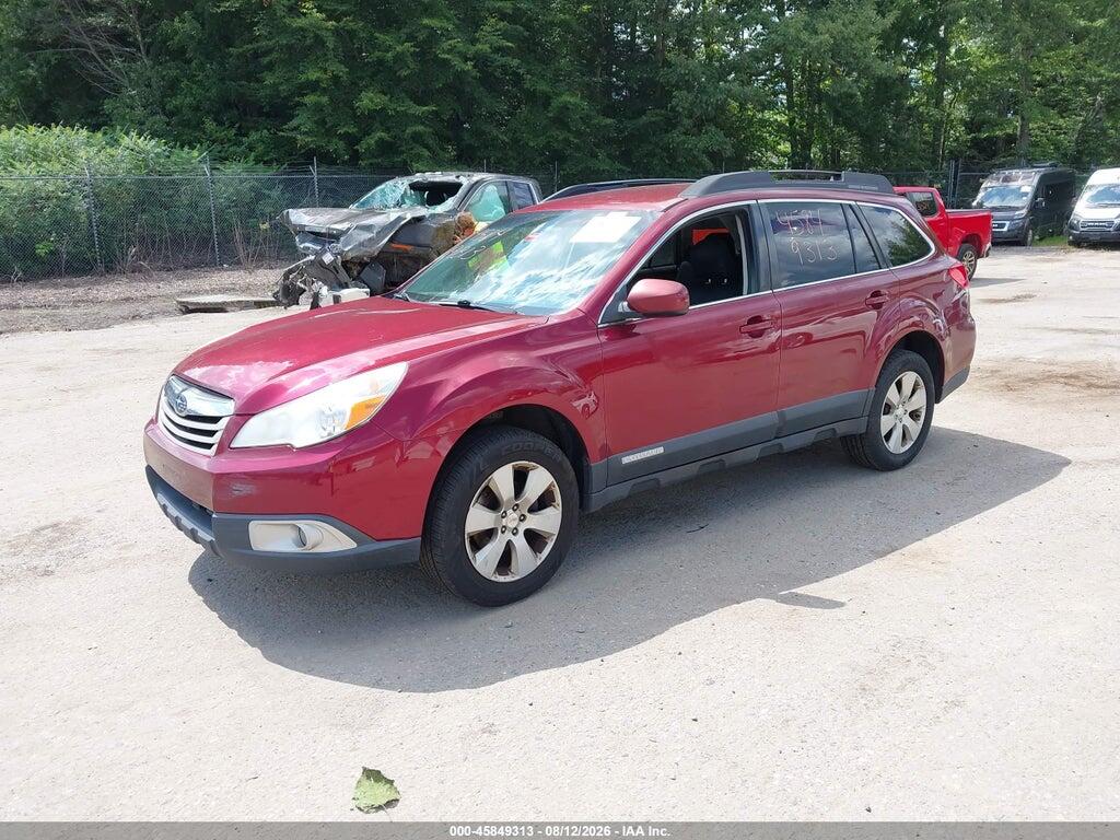 4S4BRBCC1C3266934 2012 SUBARU OUTBACK photo no. 2