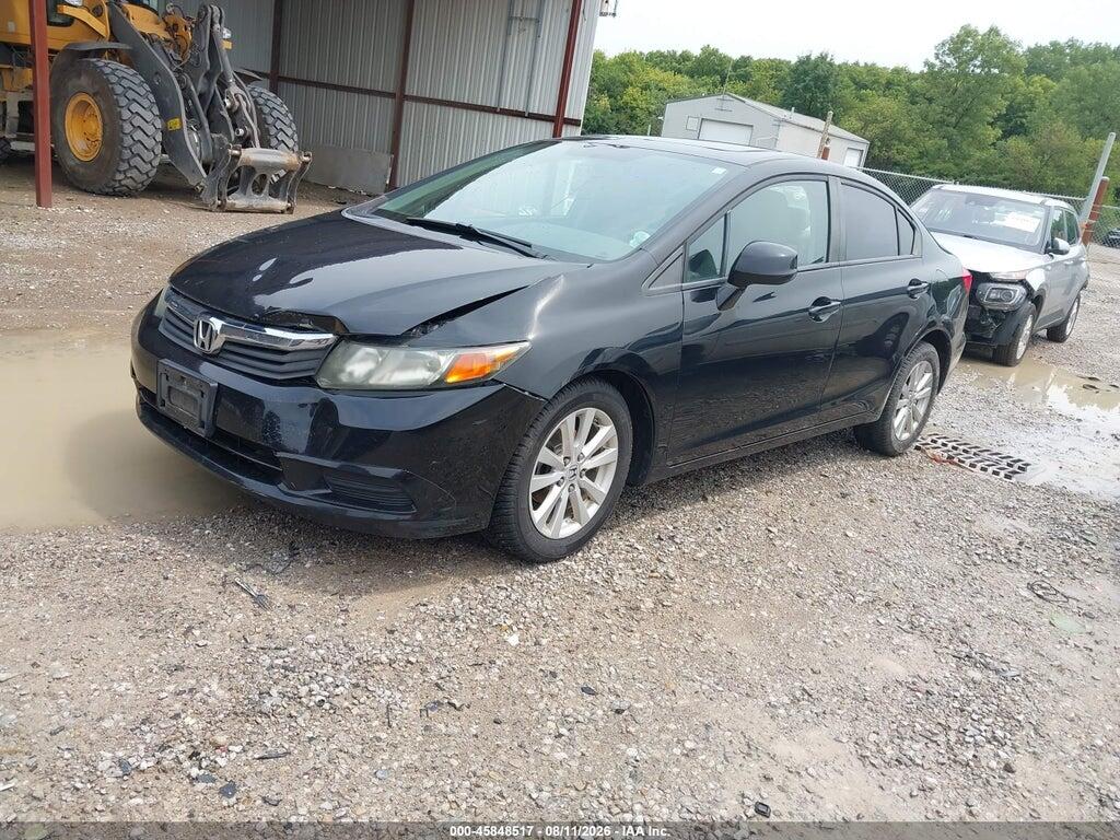 19XFB2F85CE055228 2012 HONDA CIVIC photo no. 2