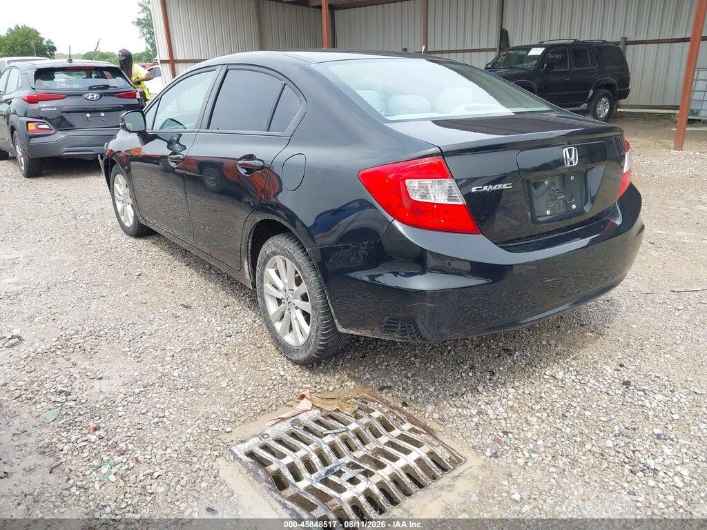 19XFB2F85CE055228 2012 HONDA CIVIC photo no. 3
