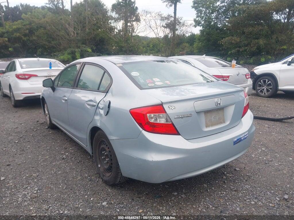 19XFB2F51CE078169 2012 HONDA CIVIC photo no. 3