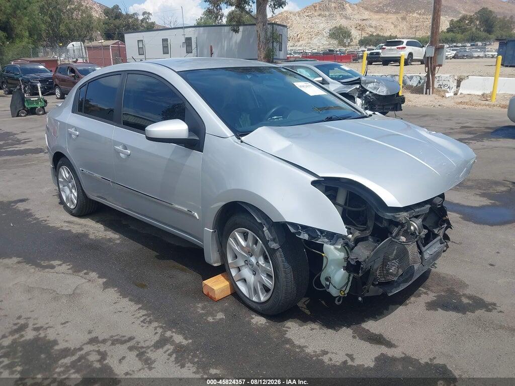 3N1AB6AP6CL776785 2012 NISSAN SENTRA photo no. 1