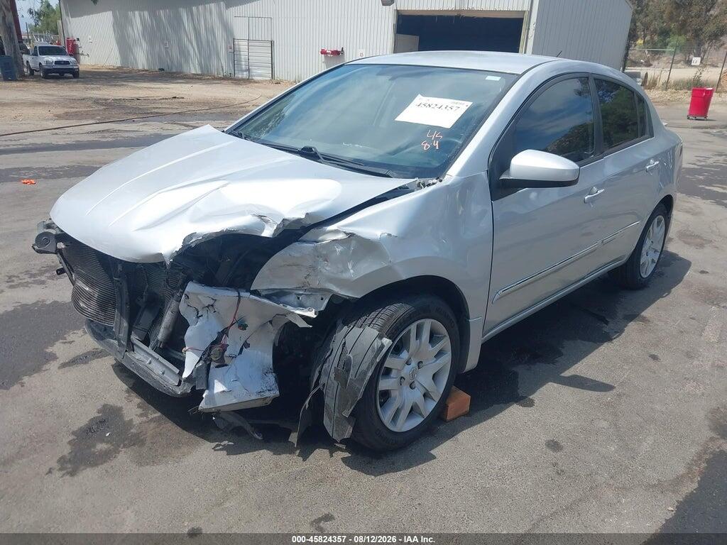 3N1AB6AP6CL776785 2012 NISSAN SENTRA photo no. 2