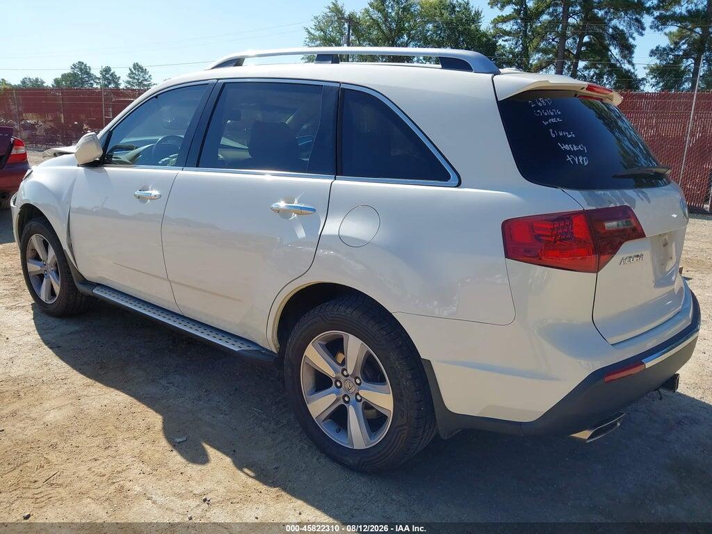 2HNYD2H20CH512893 2012 ACURA MDX photo no. 3