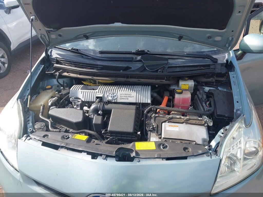 JTDKN3DU6C1490452 2012 TOYOTA PRIUS photo no. 10