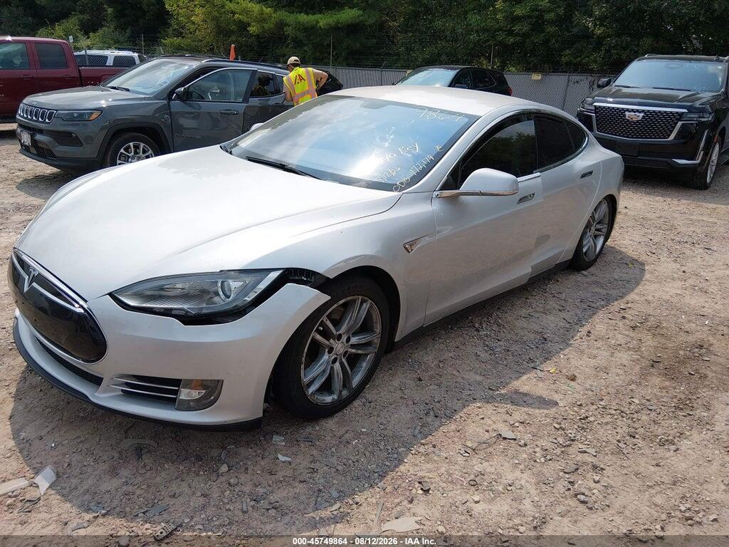 5YJSA1CN5CFP01674 2012 TESLA MODEL S photo no. 2