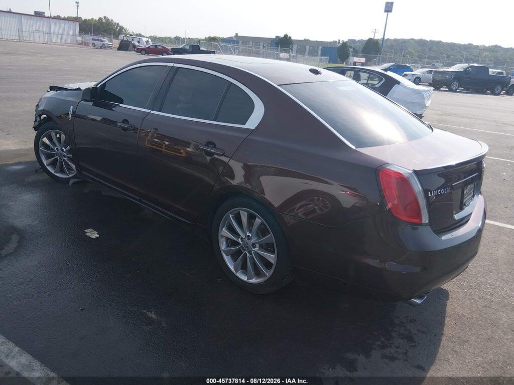 1LNHL9FTXCG800022 2012 LINCOLN MKS photo no. 3