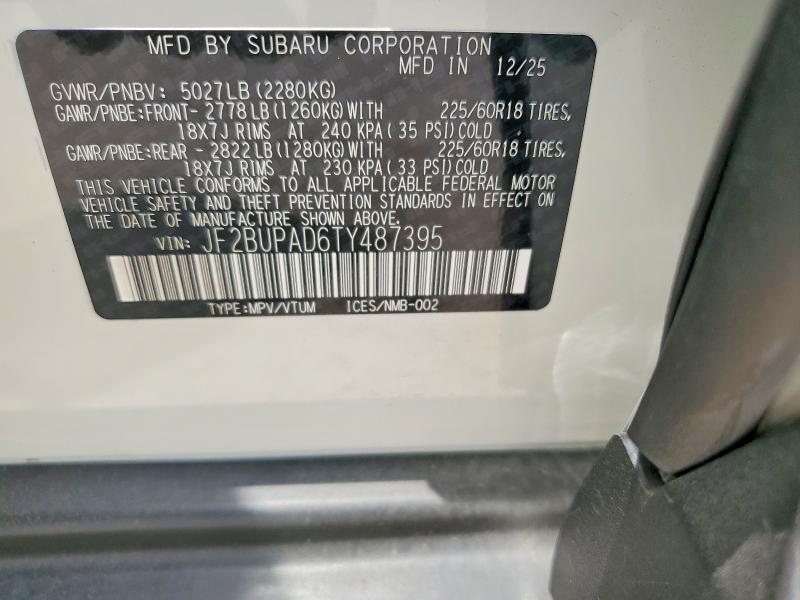 2026 SUBARU OUTBACK PREMIUM — Фото 14 из 14
