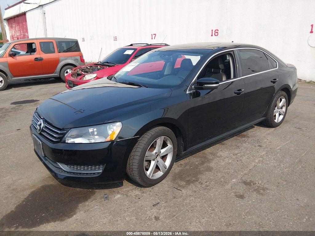 1VWBP7A33DC072348 2013 VOLKSWAGEN PASSAT photo no. 2