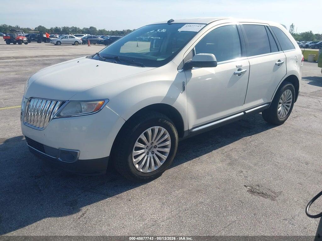 2LMDJ6JK1DBL44751 2013 LINCOLN MKX photo no. 2