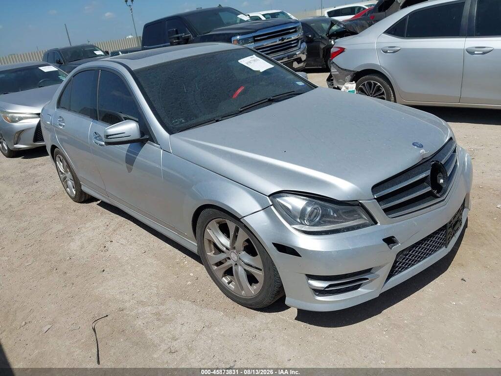 WDDGF8ABXDA755447 2013 MERCEDES-BENZ C 300 photo no. 1