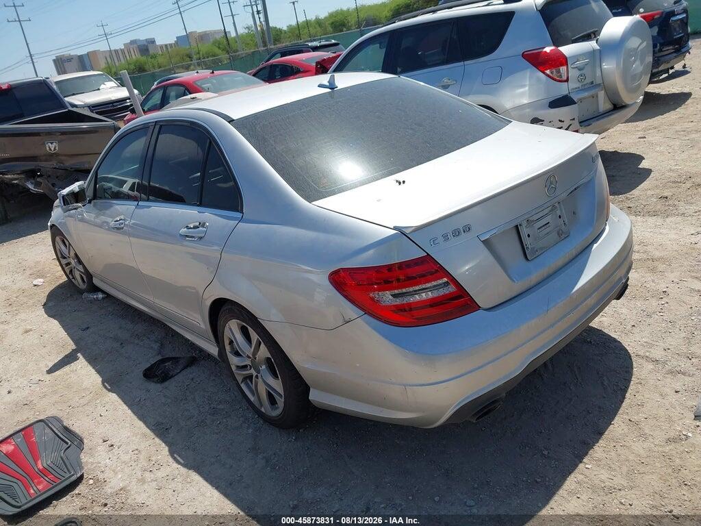 WDDGF8ABXDA755447 2013 MERCEDES-BENZ C 300 photo no. 3