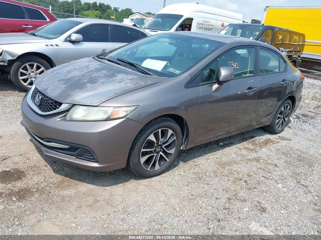 2HGFB2F80DH542070 2013 HONDA CIVIC photo no. 2
