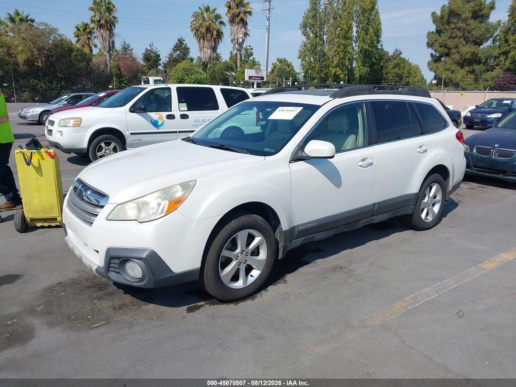 4S4BRDPC9D2237114 2013 SUBARU OUTBACK photo no. 2