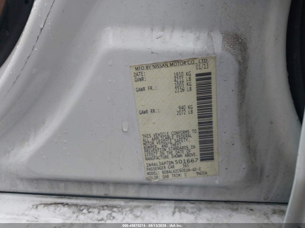 1N4AL3AP7DN501667 2013 NISSAN ALTIMA photo no. 9