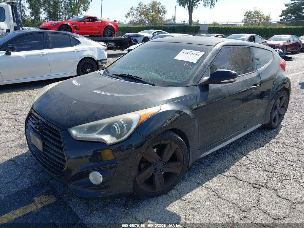 KMHTC6AE0DU147592 2013 HYUNDAI VELOSTER photo no. 2