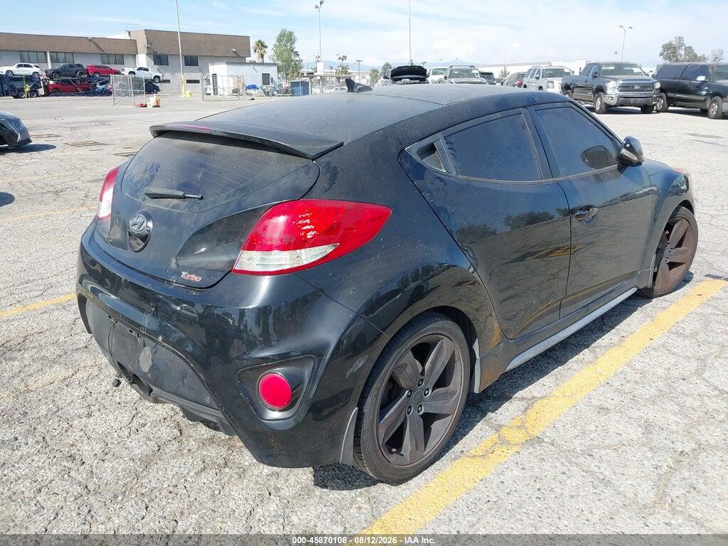 KMHTC6AE0DU147592 2013 HYUNDAI VELOSTER photo no. 4