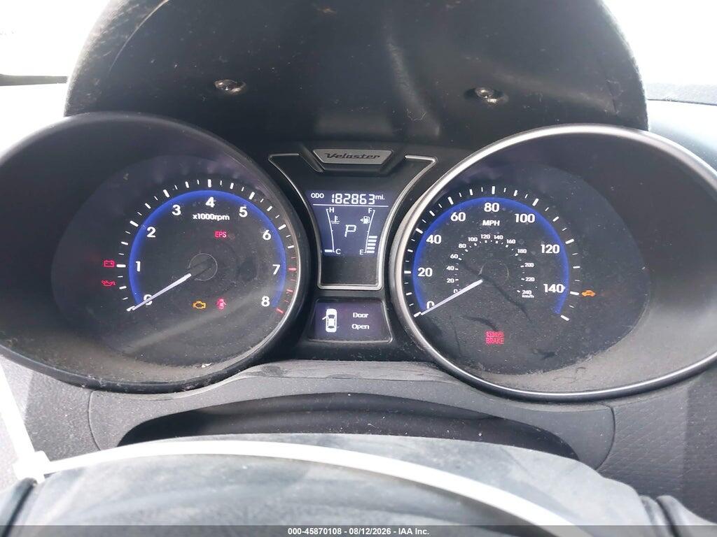 KMHTC6AE0DU147592 2013 HYUNDAI VELOSTER photo no. 7