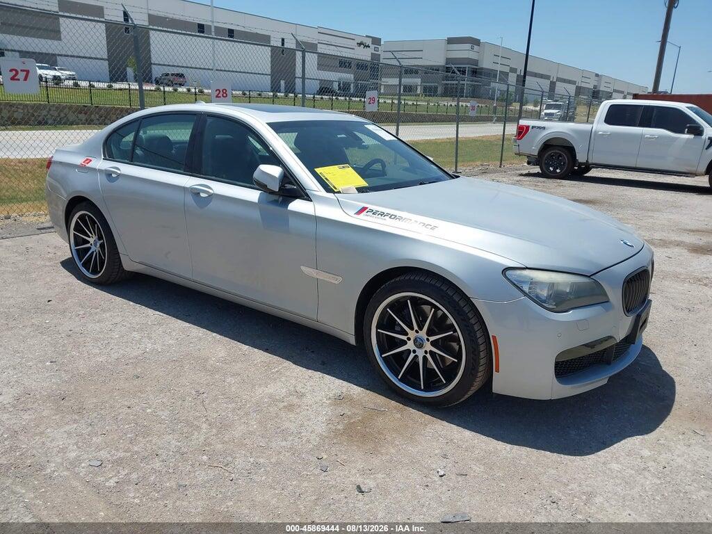 2013 BMW 740I WBAYA6C57DD143789