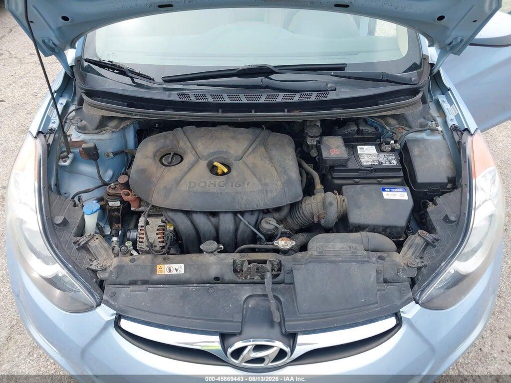 KMHDH4AE0DU784301 2013 HYUNDAI ELANTRA photo no. 10