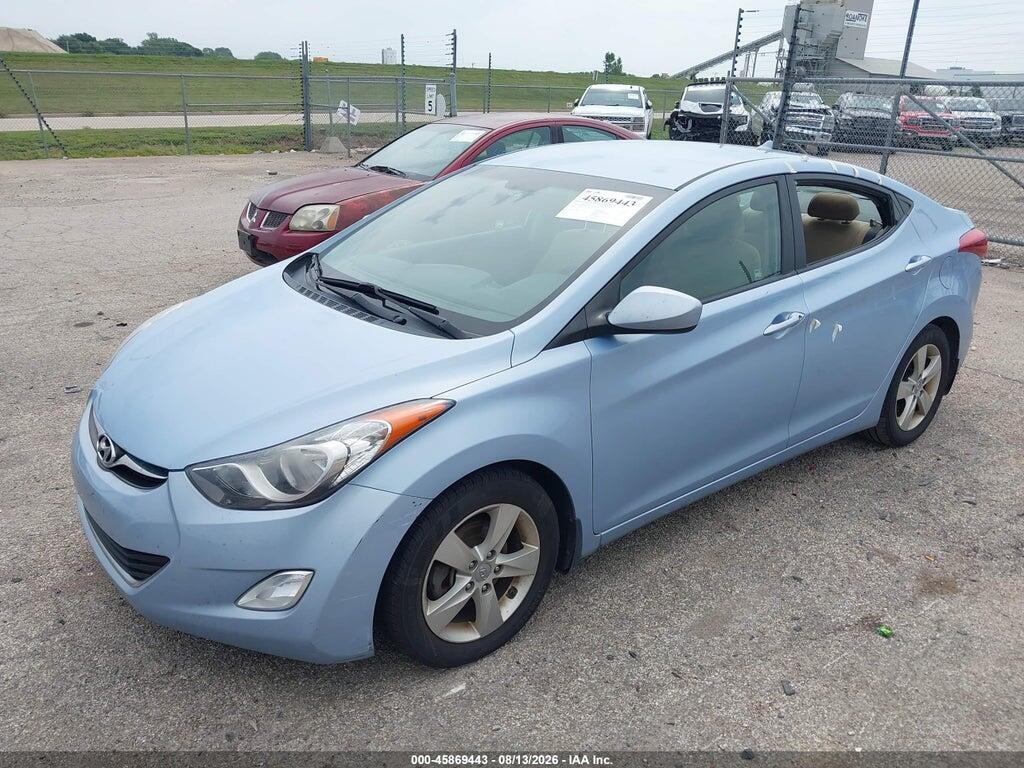 KMHDH4AE0DU784301 2013 HYUNDAI ELANTRA photo no. 2
