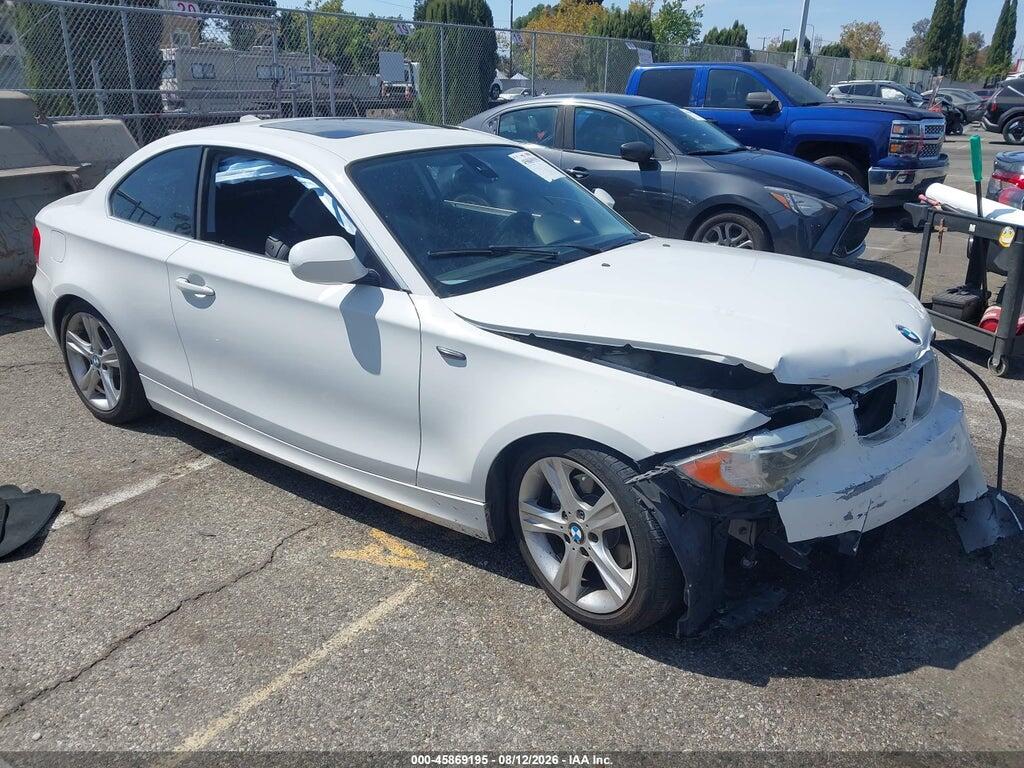 2013 BMW 128I WBAUP9C55DVS95448